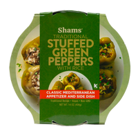 Stuffed Green Peppers, Shams