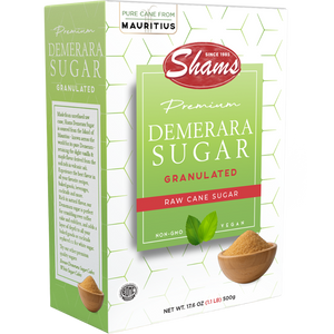 Granulated Demerara Brown Sugar, Shams