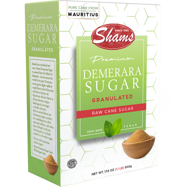 Granulated Demerara Brown Sugar, Shams