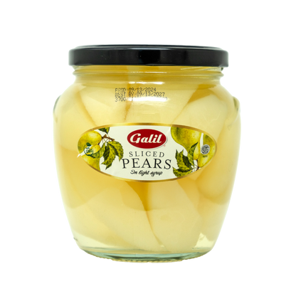 Sliced Pears in Light Syrup, Galil
