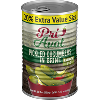 Cucumber Pickles7-9 Brine, Pri-Avot