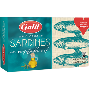 Sardines in vegetable Oil, Galil