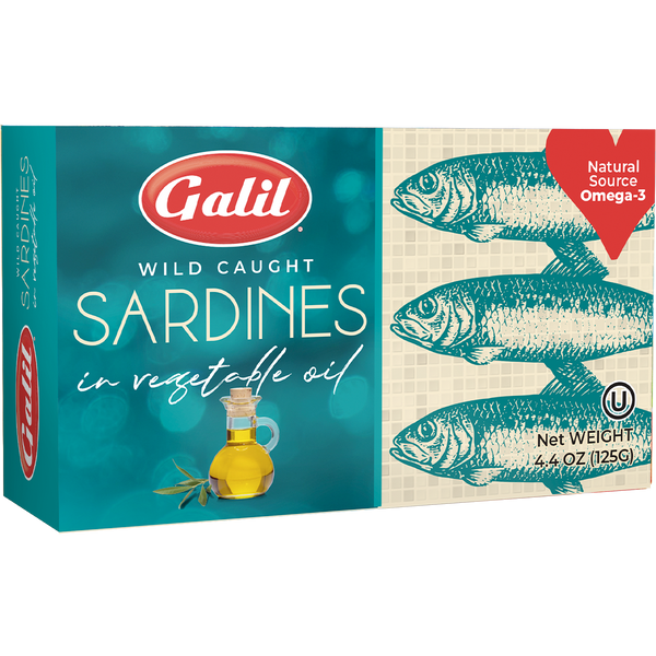 Sardines in vegetable Oil, Galil