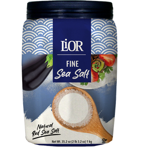 Fine Sea Salt Chefs Jar, LiOR
