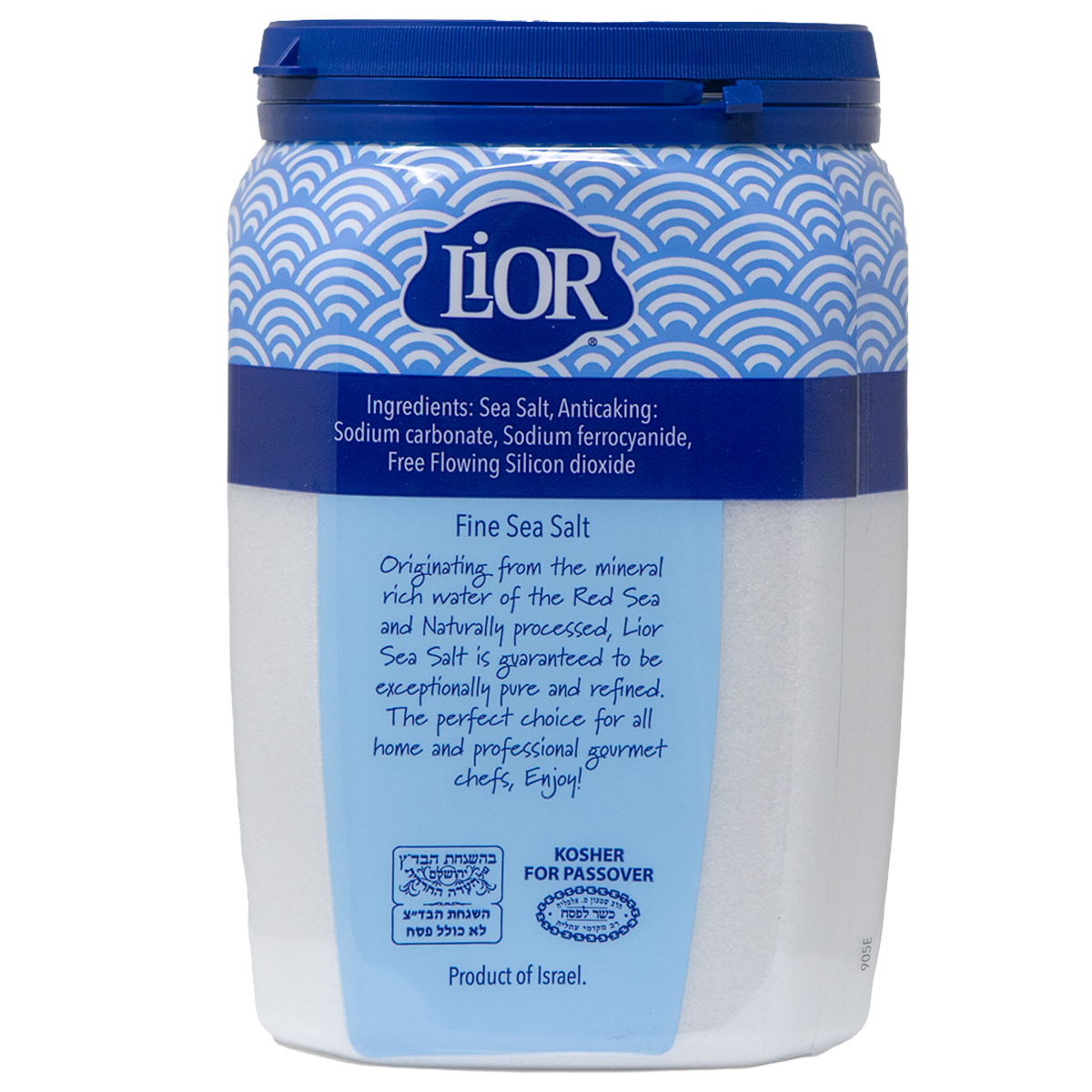 Fine Sea Salt Chefs Jar, LiOR