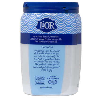 Fine Sea Salt Chefs Jar, LiOR
