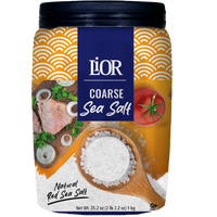 Coarse Sea Salt Chefs Jar, LiOR