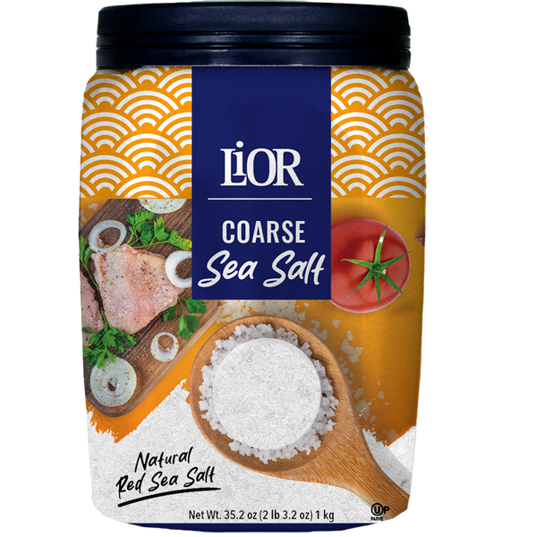 Coarse Sea Salt Chefs Jar, LiOR