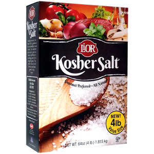 Natural Kosher Sea Salt Box, LiOR