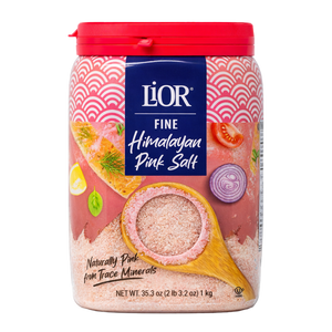 Fine Himalayan Pink Salt, Chefs Jar, LiOR