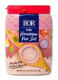 Fine Himalayan Pink Salt, Chefs Jar, LiOR