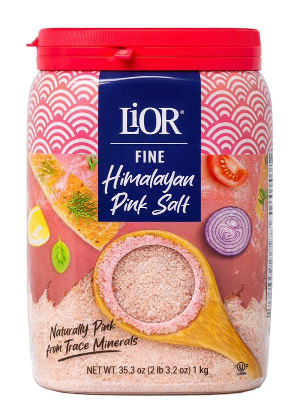 Fine Himalayan Pink Salt, Chefs Jar, LiOR