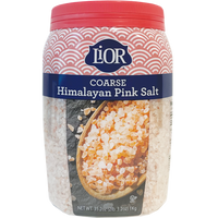 Coarse Himalayan Pink Salt, Chefs Jar, LiOR