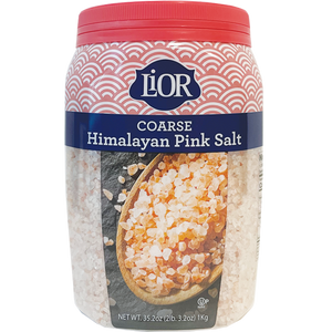 Coarse Himalayan Pink Salt, Chefs Jar, LiOR