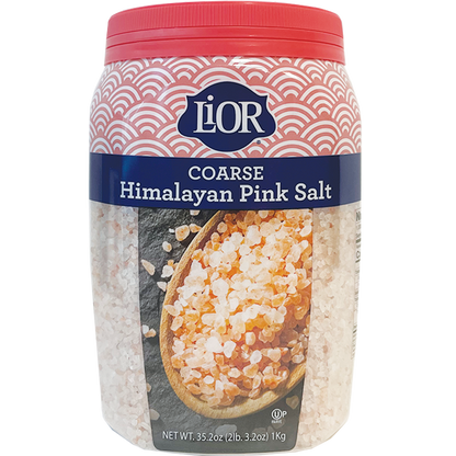 Coarse Himalayan Pink Salt, Chefs Jar, LiOR
