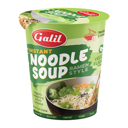 Galil Instant Noodle Soup Veggie Flavor