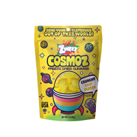 a bag of Zweet Cosmoz Freeze Dried Gummies Crunchy Soup Mango