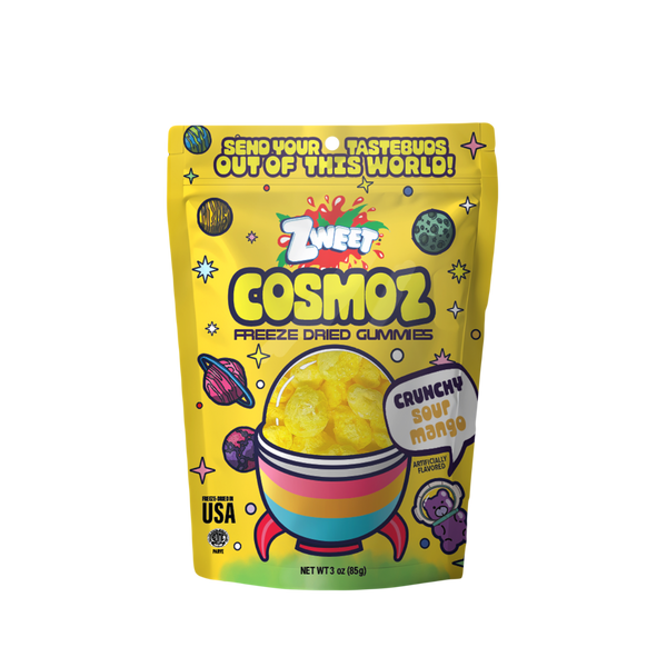 Cosmoz Freeze Dried Sour Mango, Zweet