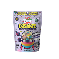 a bag of Zweet Cosmoz Freeze Dried Gummies Crunchy Unicorn
