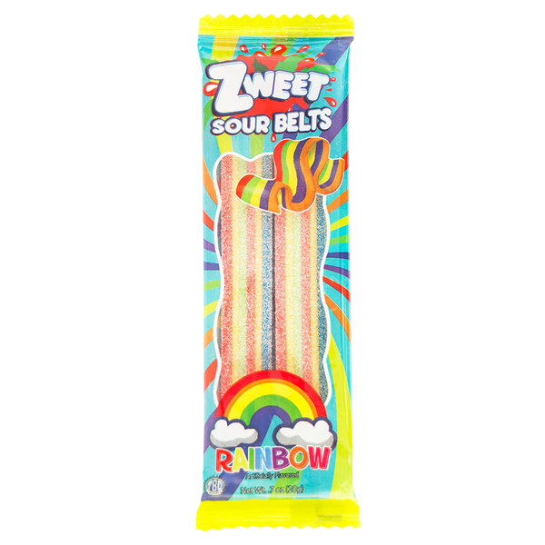 Sour Rainbow (Tutti) Belts, Zweet