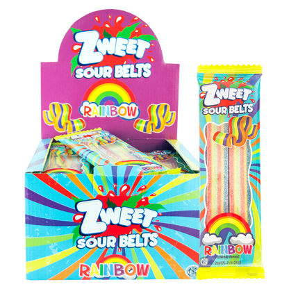 Sour Rainbow (Tutti) Belts, Zweet