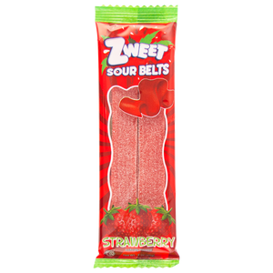 Sour Strawberry Belts, Zweet
