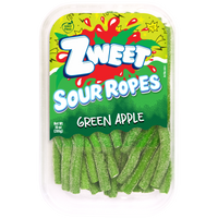 Sour Green Apple Ropes, Zweet
