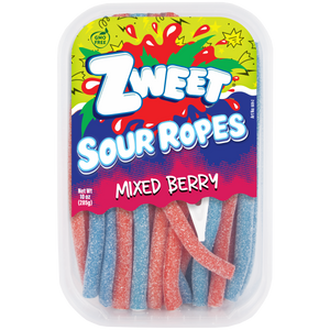 Sour Mixed Berry Ropes, Zweet