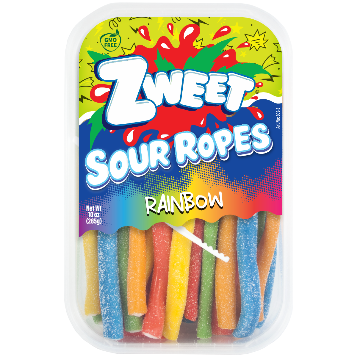 Sour Rainbow Ropes, Zweet