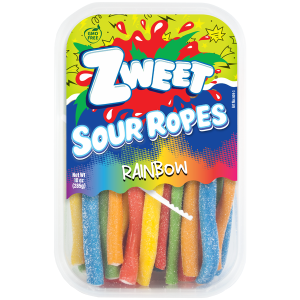 Sour Rainbow Ropes, Zweet