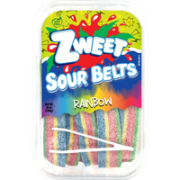 Sour Rainbow Belts, Zweet