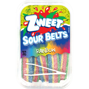 Sour Rainbow Belts, Zweet