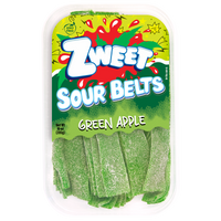 Sour Green Apple Belts, Zweet