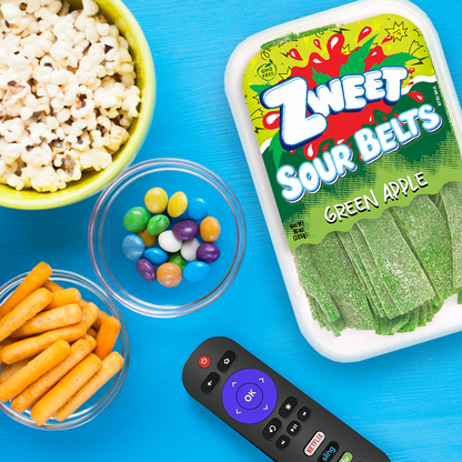 Sour Green Apple Belts, Zweet