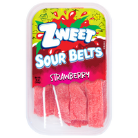 Strawberry Sour Belts, Zweet