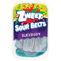 Sour Blackberry Belts | Zweet | 10 oz