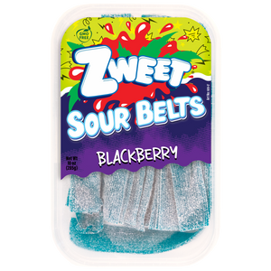 Sour Blackberry Belts | Zweet | 10 oz
