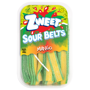 Sour Mango Belts | Zweet | 10 oz
