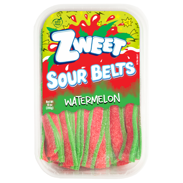 Sour Melon Belts | Zweet | 10 oz