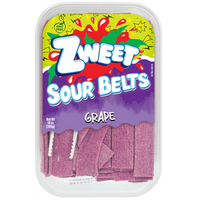 Sour Grape Belts | Zweet | 10 oz