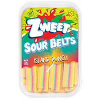 Sour Island Punch Belts | Zweet | 10 oz