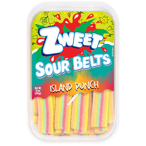 Sour Island Punch Belts | Zweet | 10 oz