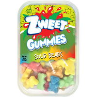 Neon Gummy Sour Bears, Zweet