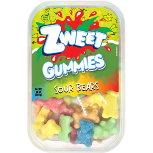 Neon Gummy Sour Bears, Zweet