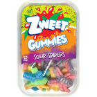 Sour Gummy Neon Spiders, Zweet