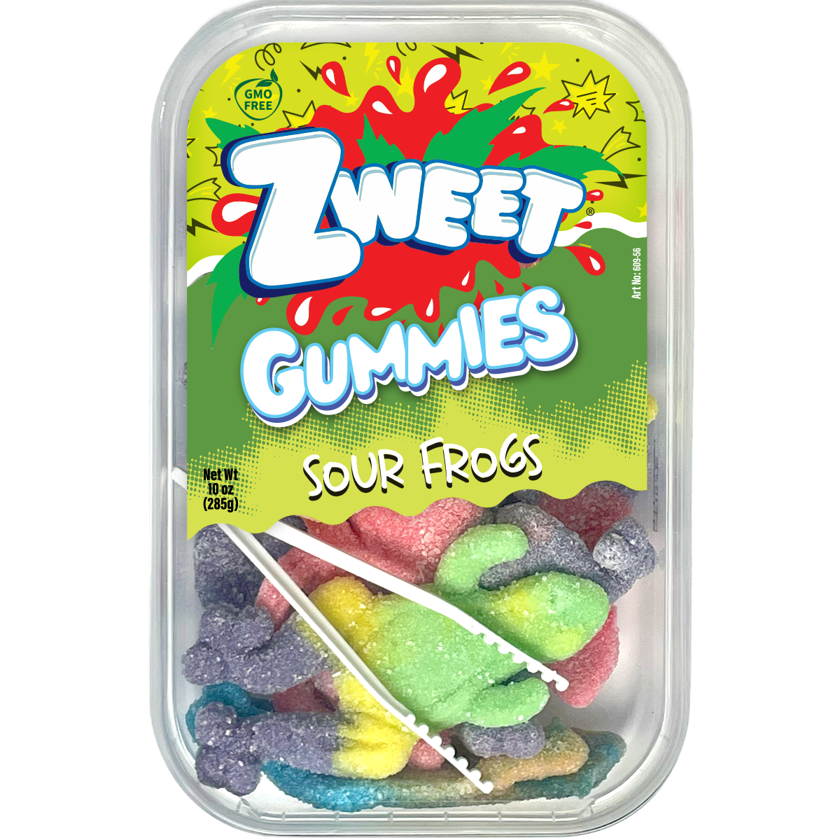 Sour Gummy Frogs, Zweet