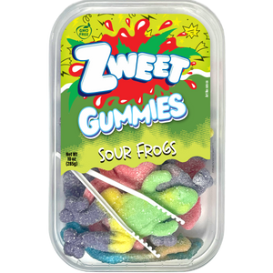 Sour Gummy Frogs, Zweet