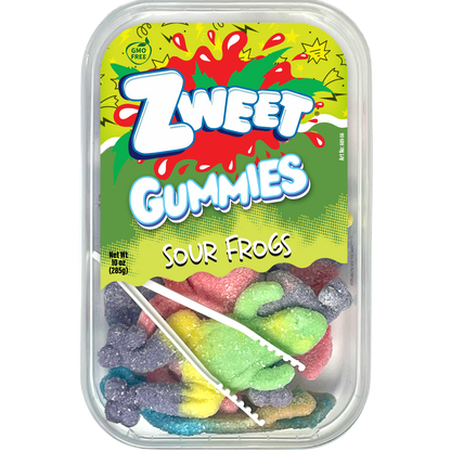 Sour Gummy Frogs, Zweet