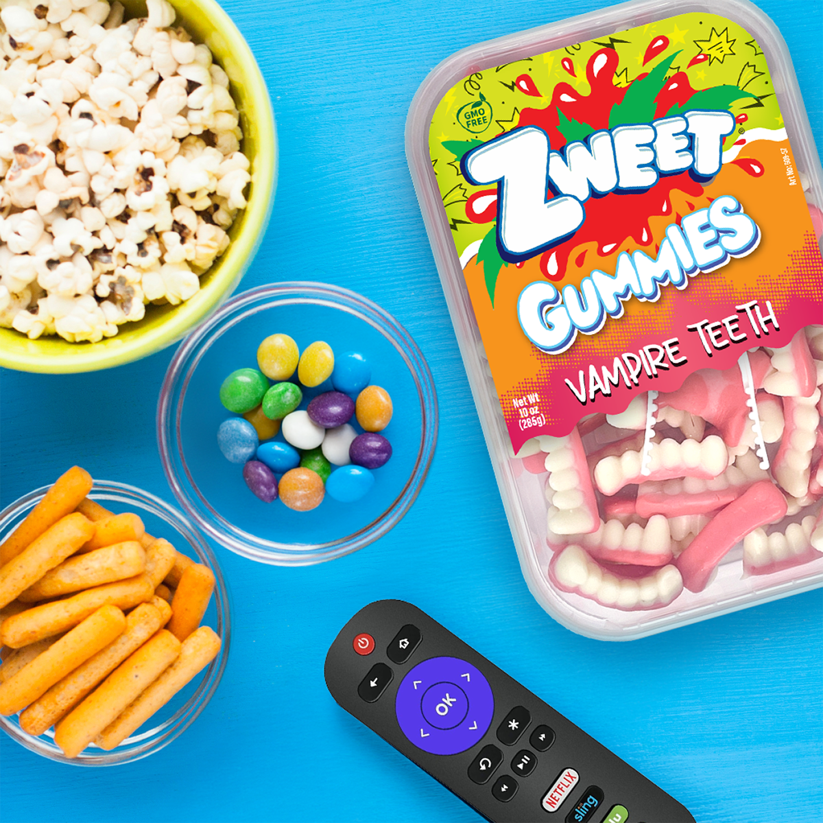 Gummy Vampire Teeth, Zweet