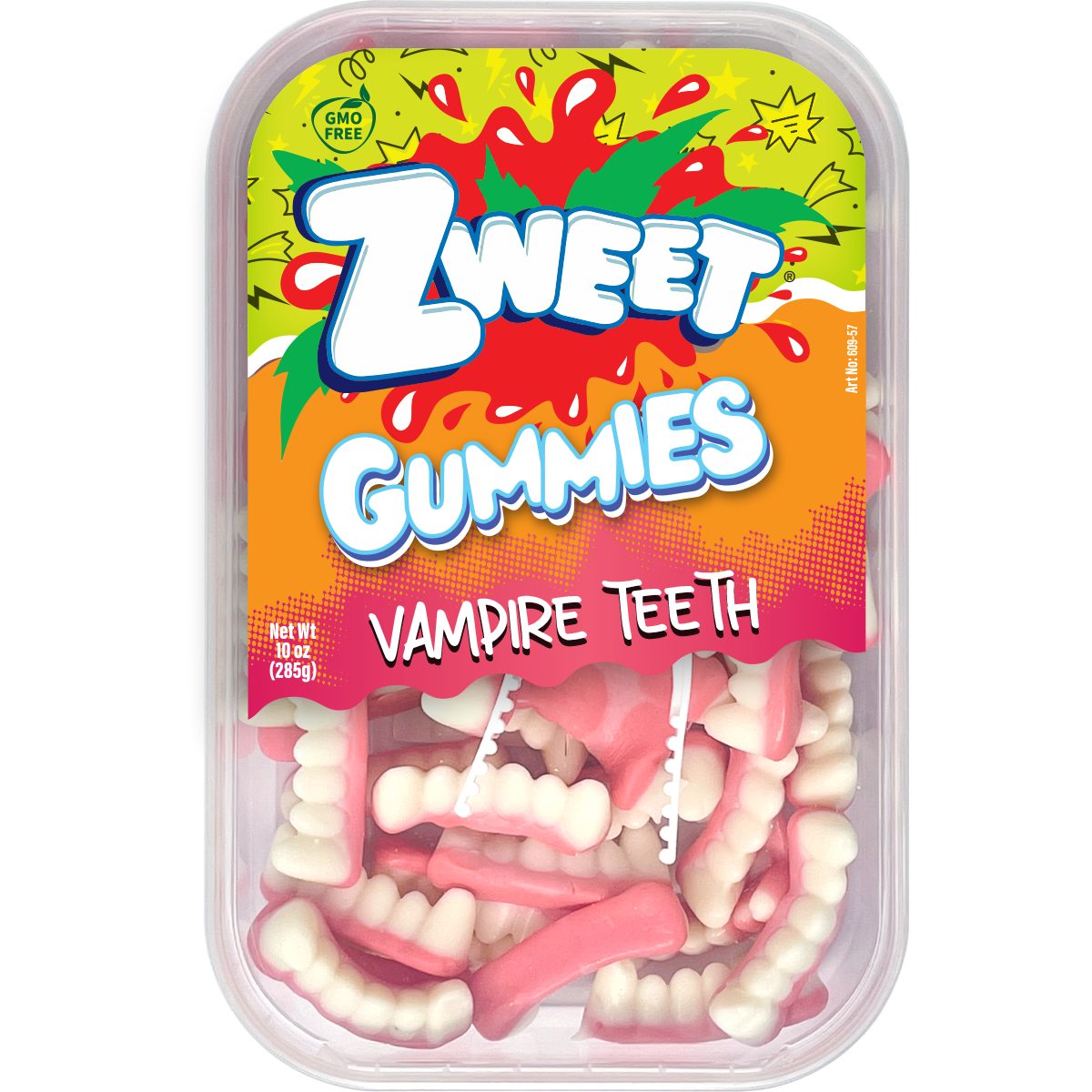Gummy Vampire Teeth, Zweet